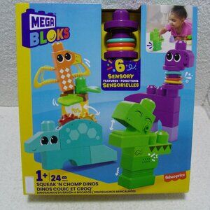 Fisher price  Mega Blocks  6 sensory features.